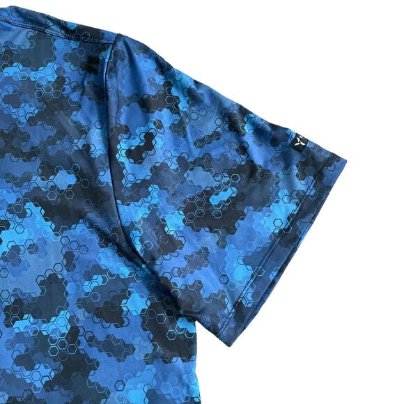 YATTA GOLF Men's Standout Performance Polo Shirts Golf Op Camo Size 4XL NEW - Picture 10 of 11